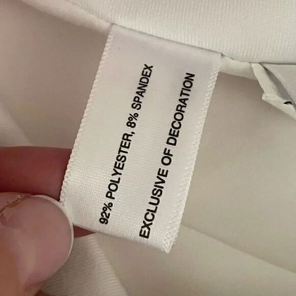 ANNIKA CUTTER & BUCK White Pink  Stretch UV Protection Golf Tennis SZ S #1258 - Picture 7 of 10